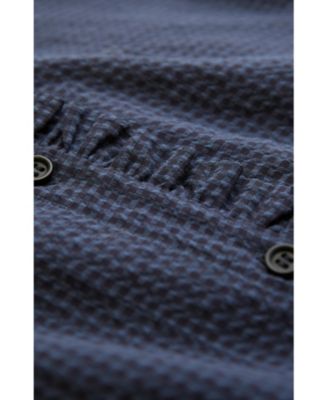 Women's Textured Frill Collar Blouse