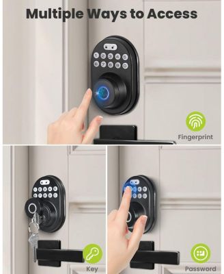 Keyless-Entry No-App Deadbolt Smart Lock