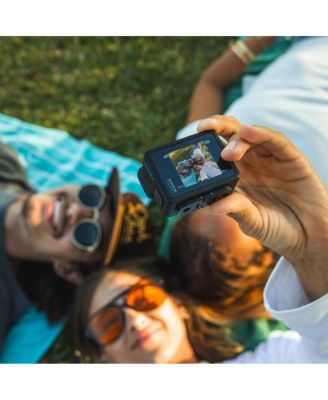 Hero - Compact Waterproof Action Camera with 4K Ultra HD Video, 12MP Photo, Touch Screen, Bundle with, 64GB microSD Card, Card Reader