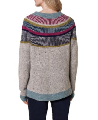 Women's Statement Donegal Wool Sweater