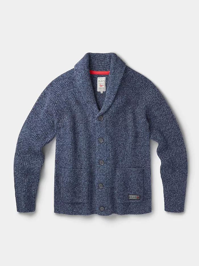 Men's Studham Shawl Collar Cardigan - thumbnail 5