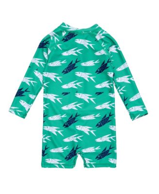 Baby Boys Baby-Off The Hook LS Sunsuit