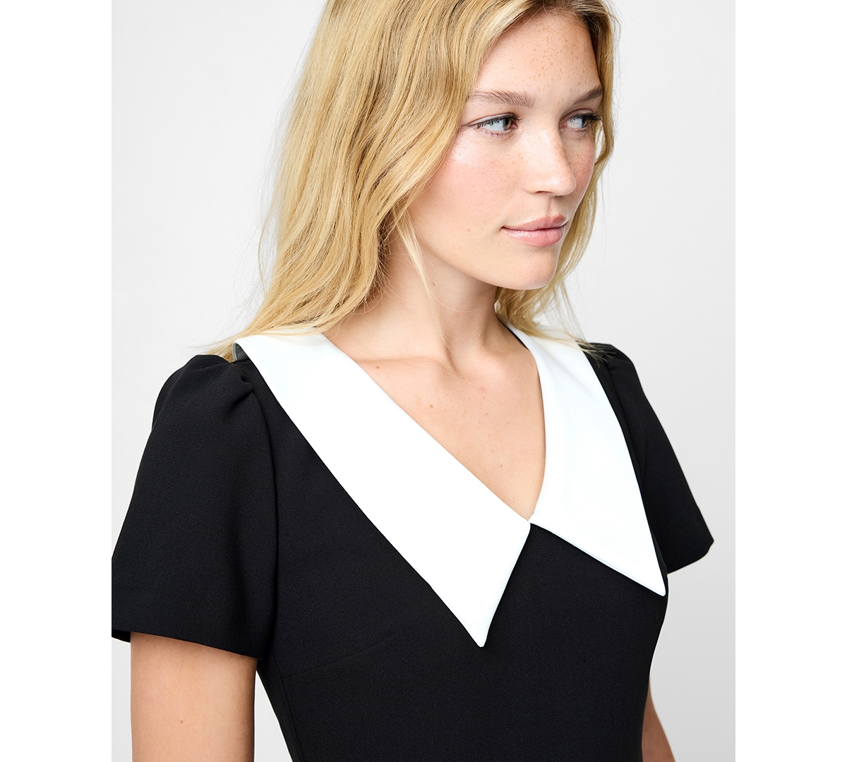 French Connection Women's Azra Short-Sleeve Collar Dress