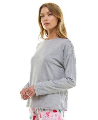 Women's Long-Sleeve Drop Shoulder Top