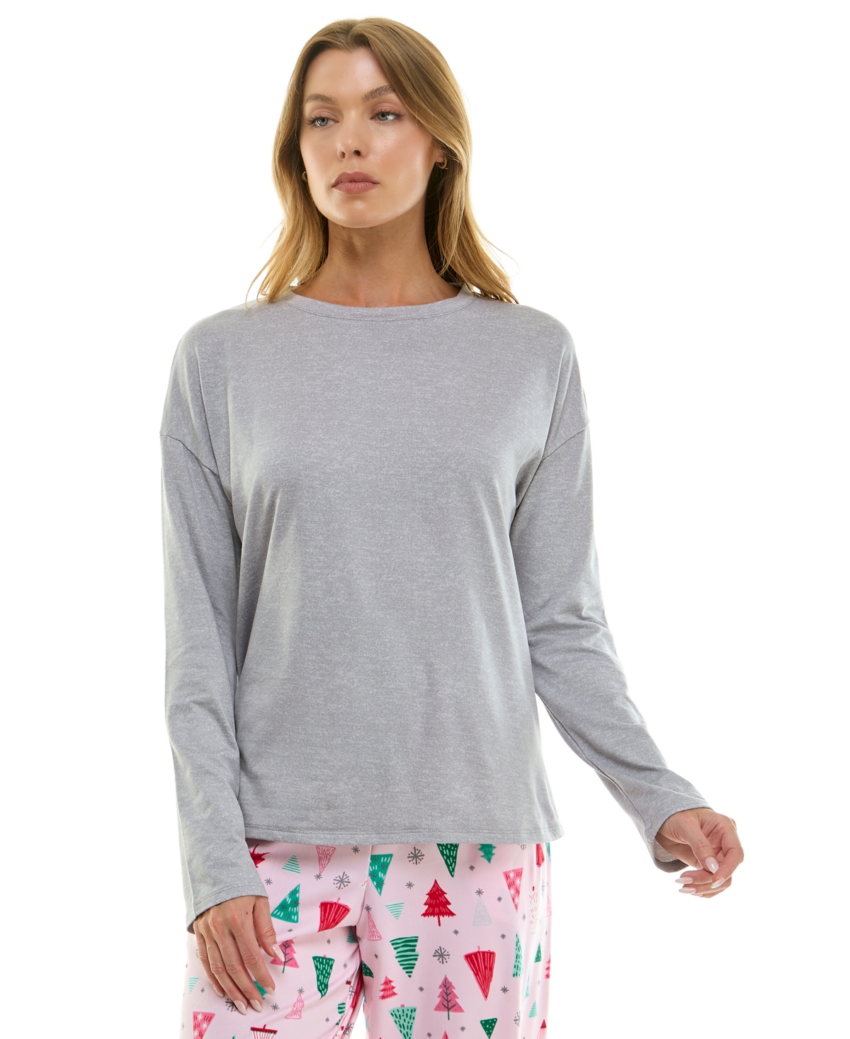 Roudelain Women's Long-Sleeve Drop Shoulder Top