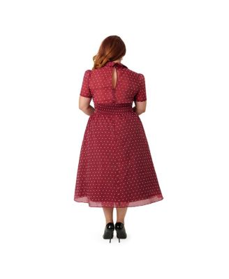 Plus Size 1950s Libby Swing Dress