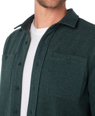 Men's Knit Long-Sleeve Shirt