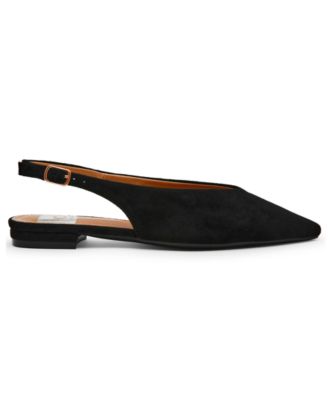 Women's Empress Pointed Toe Slingback Flat Mules