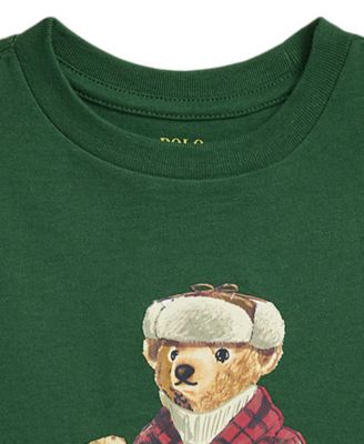 Boys' 2-7 Polo Bear Crewneck T-Shirt
