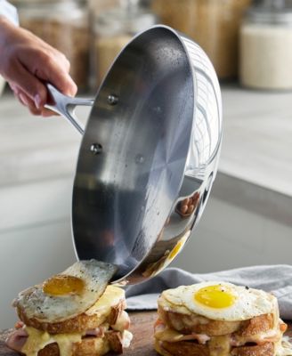 Valencia Pro Stainless Steel Uncoated 10-Pc. Cookware Set