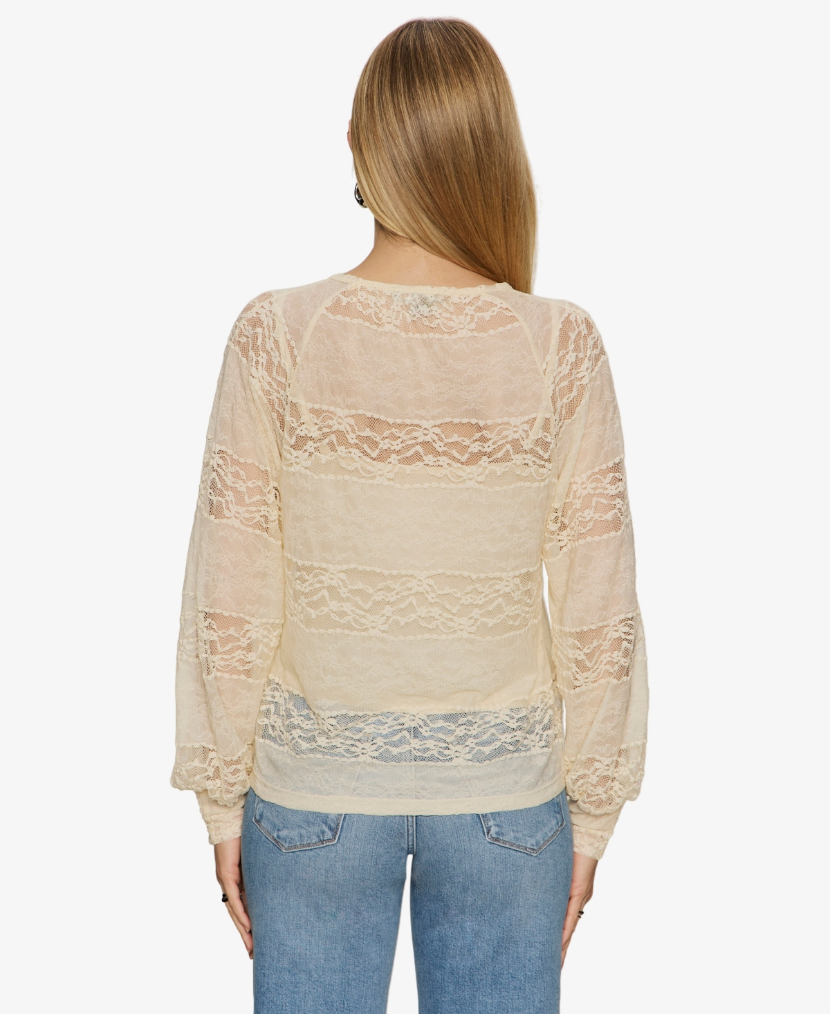 Sanctuary Women's Ultra Femme Raglan Long-Sleeve Top