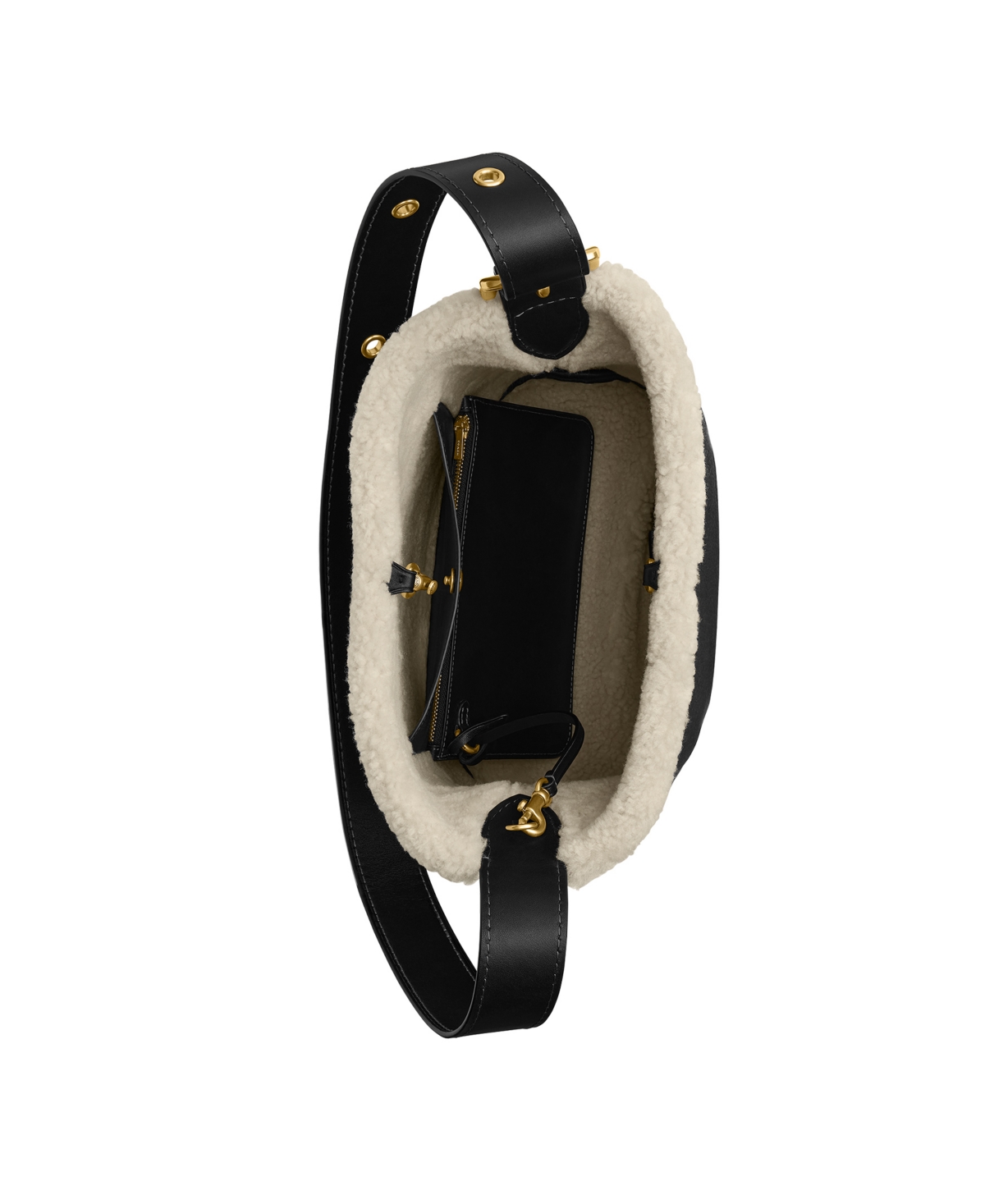 Coach Bleeker Trim Detail Bucket Bag