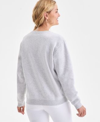 Women's Graphic Fleece Sweatshirt, Macy's Exclusive