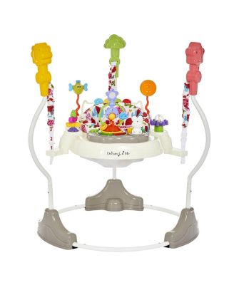 Zany 2-in-1 Baby Activity Center and Bouncer in Elephant Print