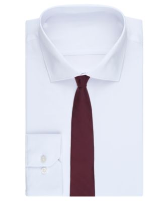 Men's Warren Stripe Solid Tie, Macy's Exclusive
