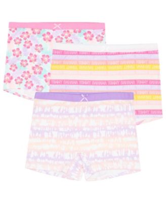 Girls Little/Big 3 Pack Boxer Shorts