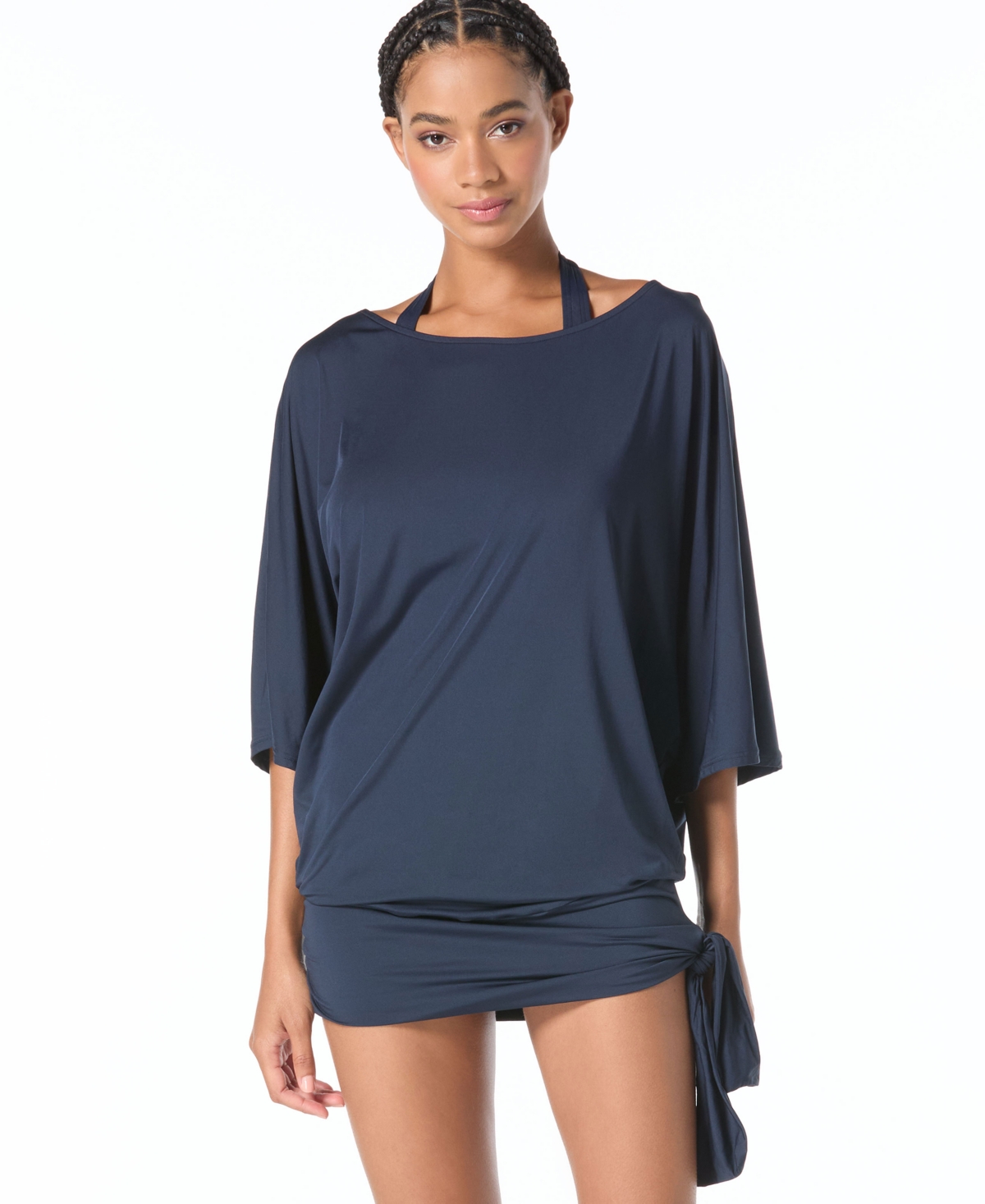 Michael Michael Kors Side-Tie Swim Cover-Up