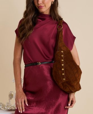 Tom Zip Large Leather Hobo Bag