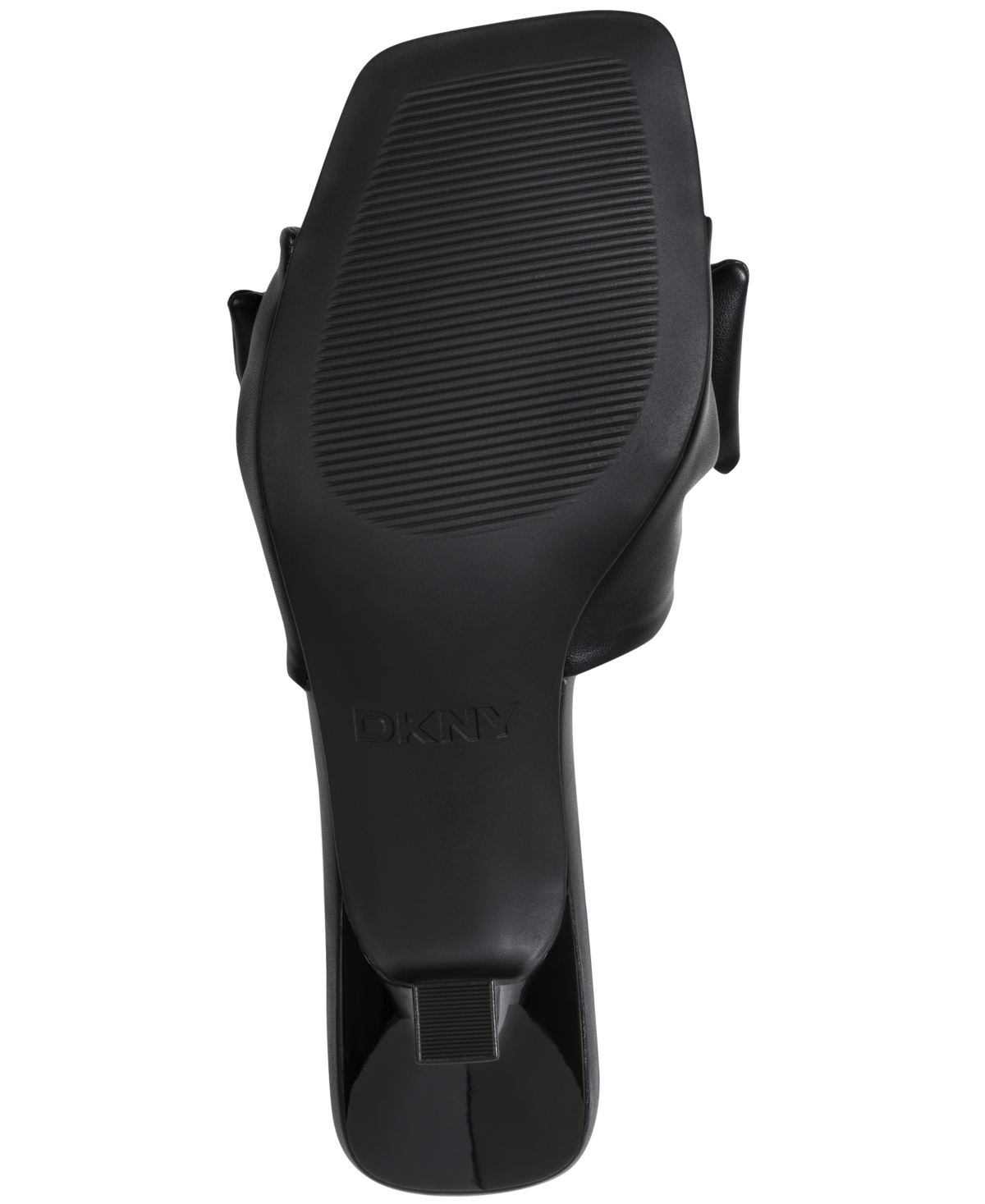 Dkny Women's Jalta Bow Slide Dress Sandals In Black