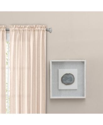 Portland Crushed Taffeta Rod Pocket Tailored Panel - 48x63", Natural