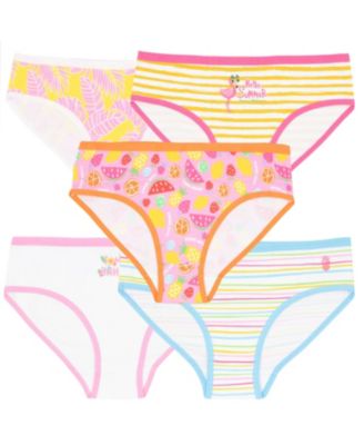 Little Girls Cotton 5 Pack Underwear