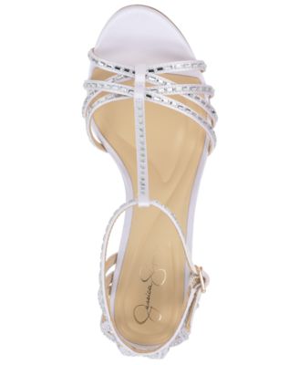 Women's Jivira Rhinestone Strappy Stiletto Sandals