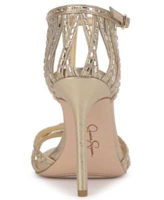 Women's Jivira Rhinestone Strappy Stiletto Sandals