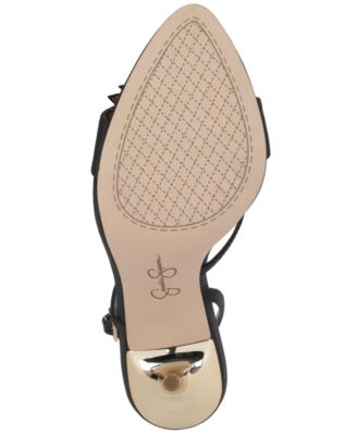 Women's Nivory Sequin Flowers Stiletto Sandals