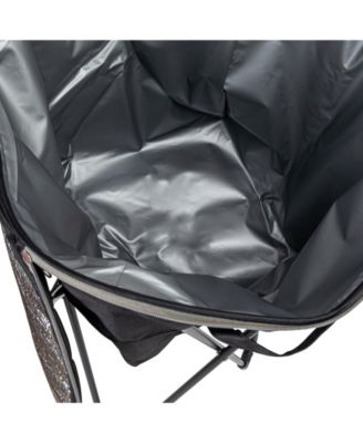 Thermal Standing Cooler with Travel Bag, Black