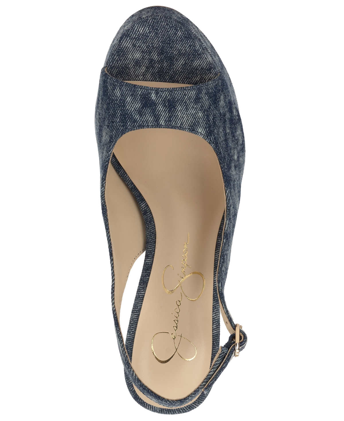 Jessica Simpson Sibilla Slingback Platform Sandal In Multi