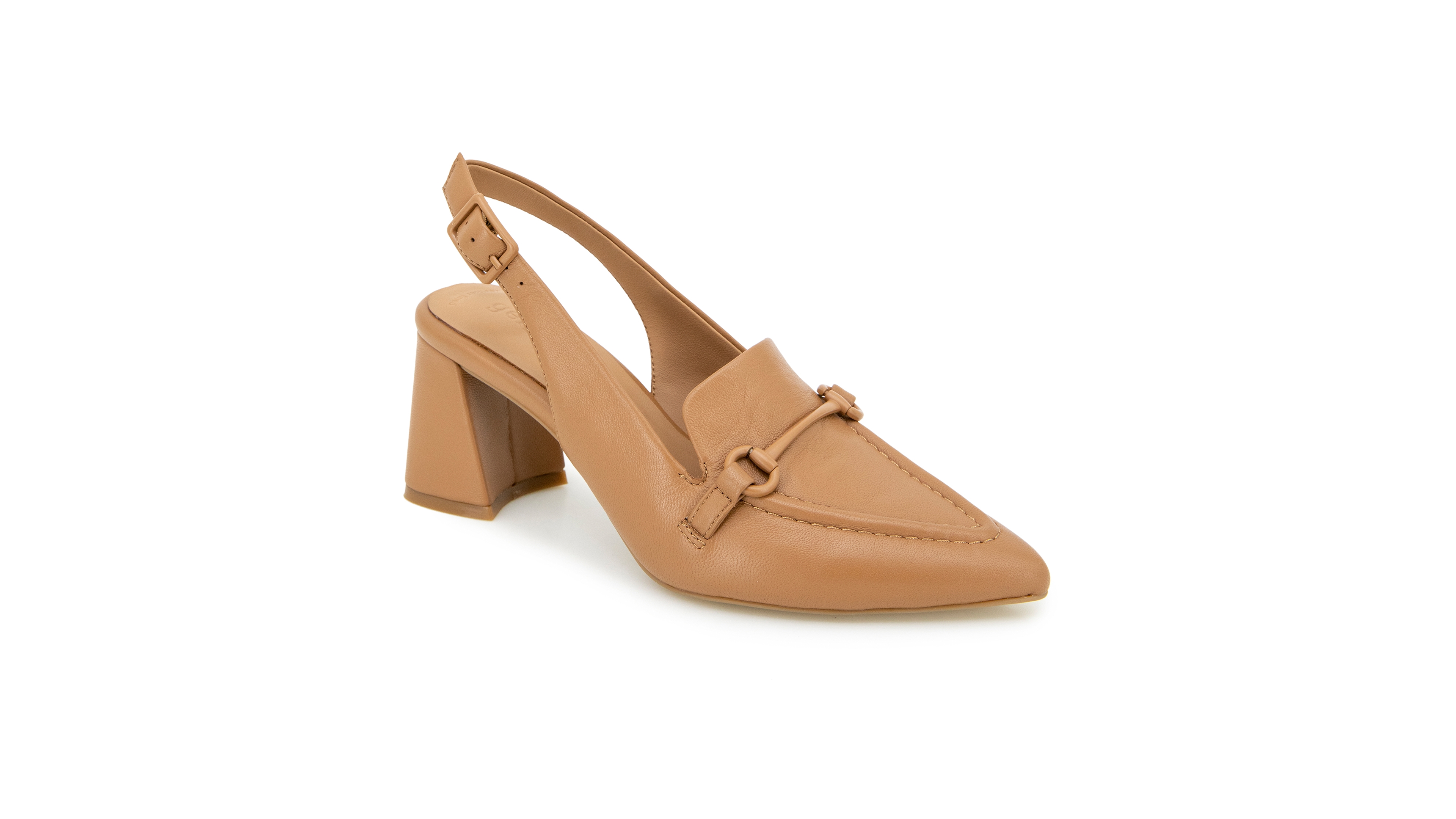 Gentle Souls Women's Dawson Pointy Toe Leather Slingback Pumps