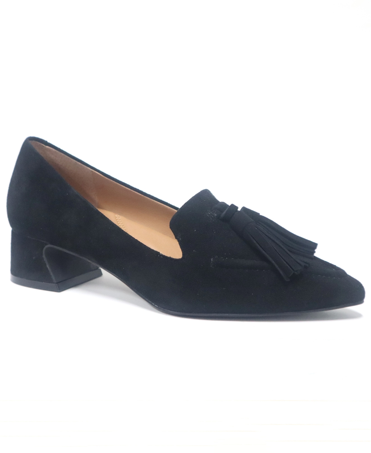Gentle Souls Women's Glova Tassle Pointy Toe Pumps In Blue