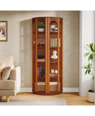 67" 1-Pc. 5-Tier Corner Kitchen Pantry Shelf with Unique Shape