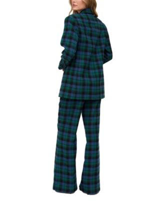 Women's Zena Double Breasted Prince Of Wales Check Print Jacket