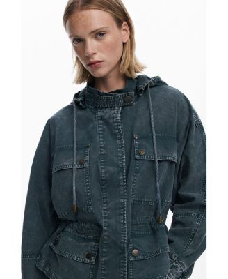 Women's Short parka jacket