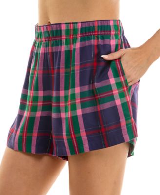 Women's Flannel Boxer Short