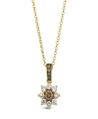 Le Vian - Diamonds Pendant Necklace (7/8 ct. t.w.) in 14K Honey Gold