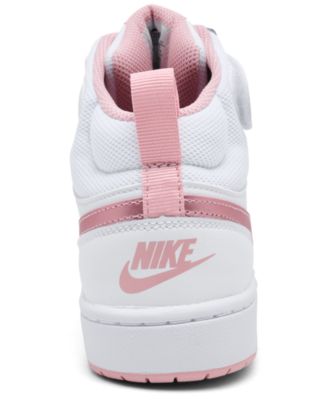 Big Girls Court Borough Mid 2 Casual Sneakers from Finish Line