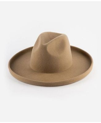 Maude Wide Brim Fedora Hat - Stylish and Modern Design