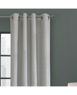 Solstice Room Darkening Grommet Curtain - 52x95", Oyster