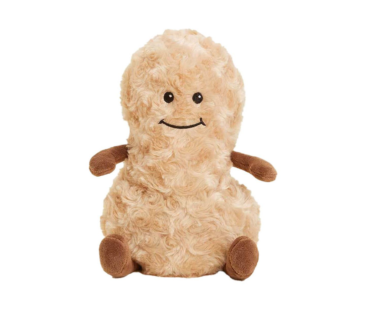 Детская мягкая игрушка Warmies 13" Microwaveable French Lavender Weighted Plush Peanut, цвет: Коричневый — фото 1