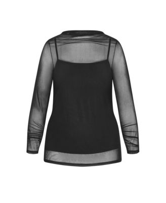 Plus Size Lauryn Ruched Top