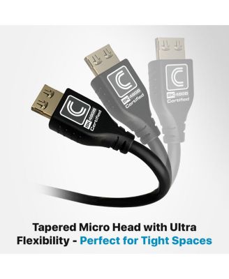 9' MicroFlex Pro AV/IT Integrator Series 8K 48Gbps HDMI Cable with ProGrip