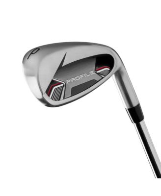 Profile 11 Piece Teen Right Hand Golf Complete Set - Carry Bag - Standard / Regular / Red/Grey/Black