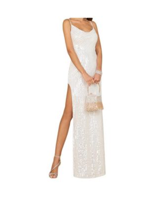 Women's Tiffany Sequin Bridal Gown