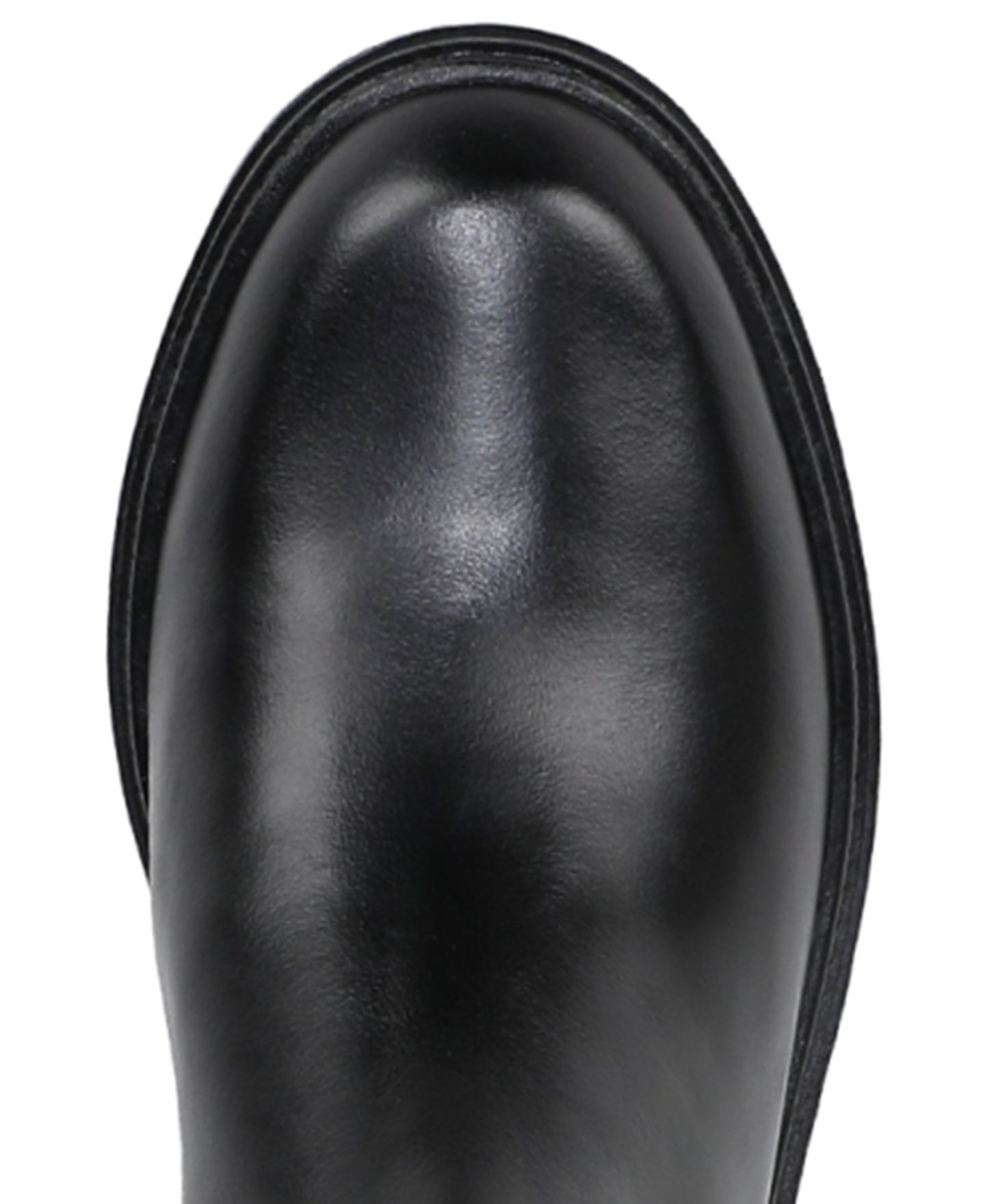 Женские ботинки 27 EDIT Naturalizer Oslo Wide Calf Tall Riding, цвет: Чёрный кожаный — фото 4