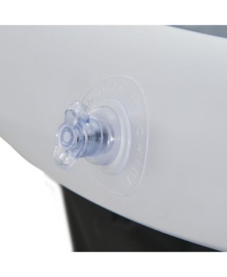 Portable Cold Plunge Tub, Ice Bath Tub with Thermo Lid, Dark