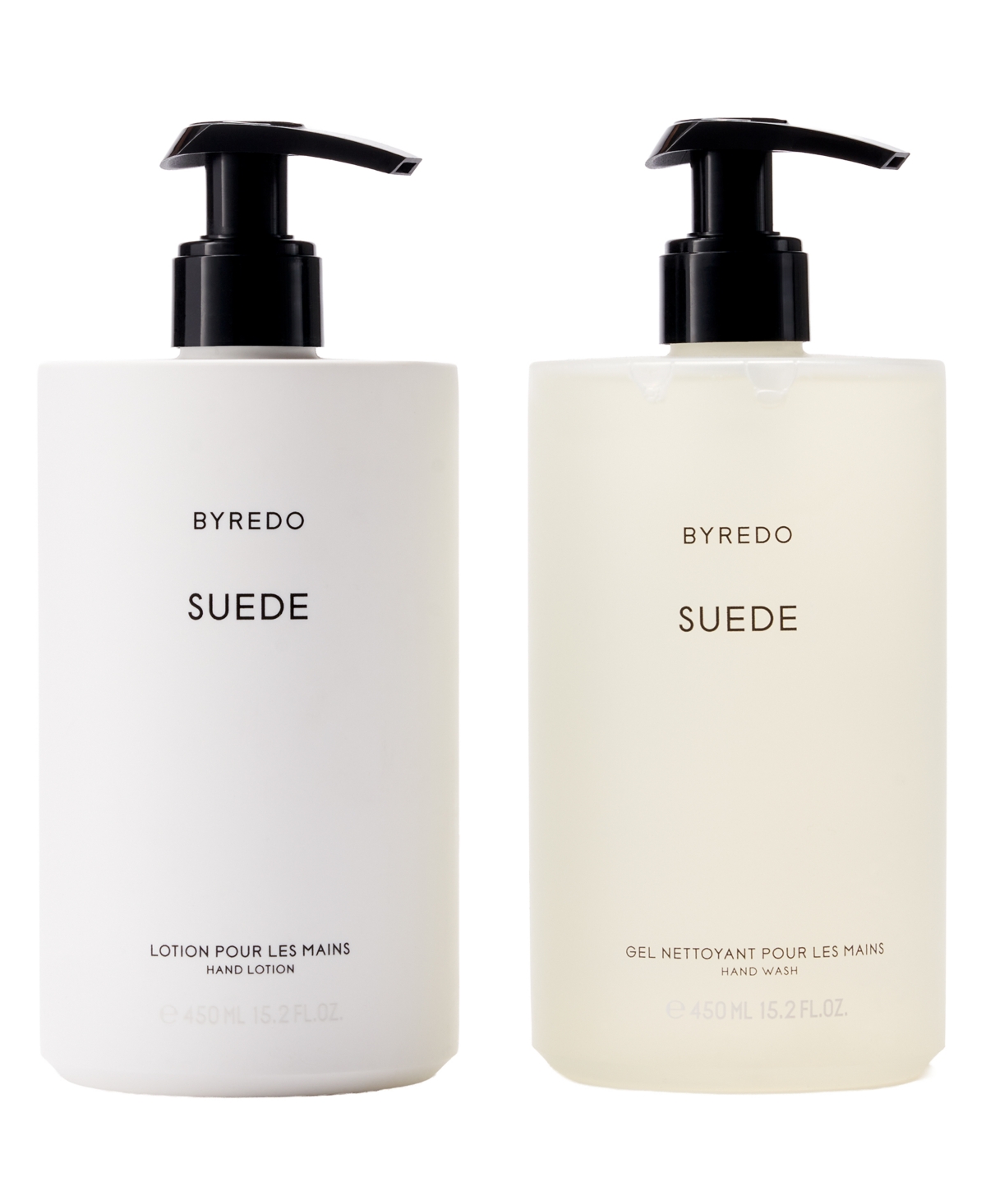 Byredo Suede Hand Wash & Lotion Gift Set In Transparent