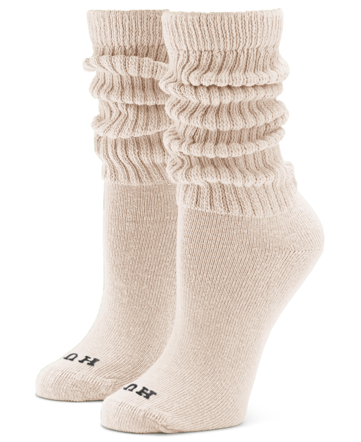 Hue Women's 4-pack Wide Ribbed Slouch Casual Socks In Multi