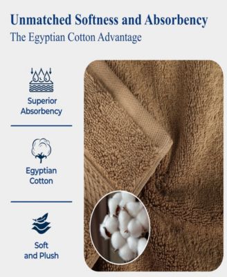Egyptian Cotton Bath Towel, Set of 4